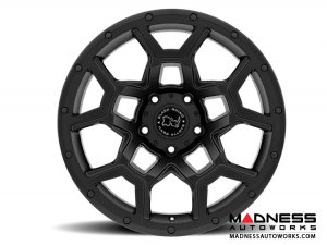 Jeep Custom Wheels (1) - Black Rhino - 20 x 9.5 - Overland - Matte Black
